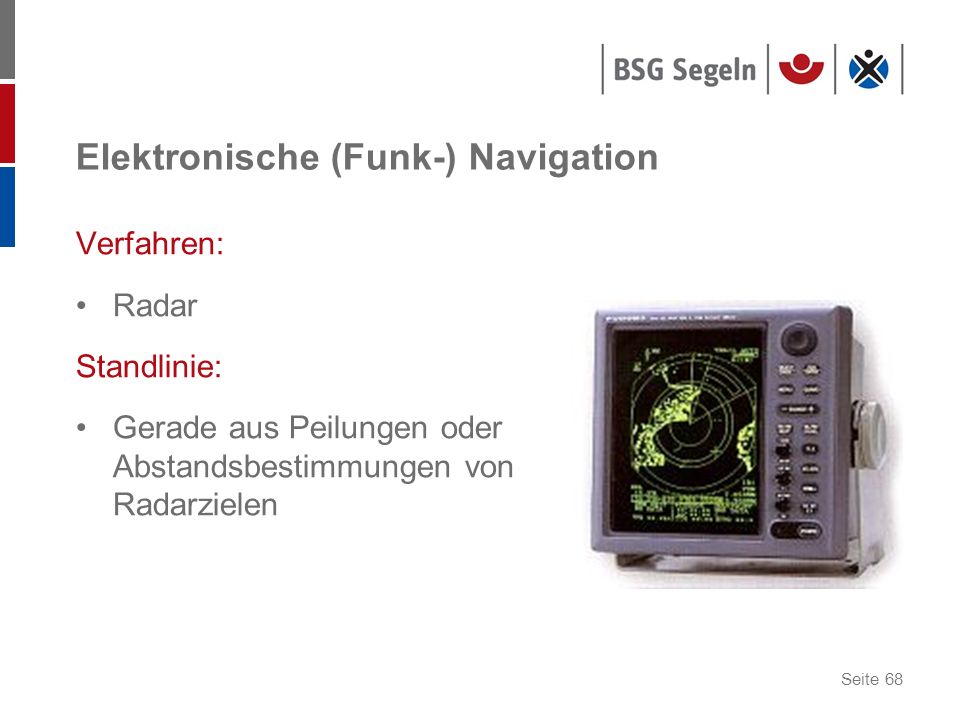 Elektronische (Funk-) Navigation