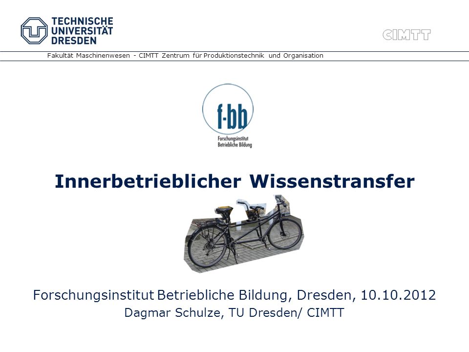 Innerbetrieblicher Wissenstransfer