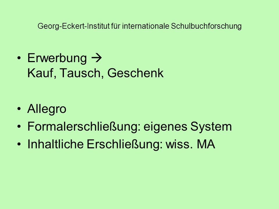 Georg-Eckert-Institut für internationale Schulbuchforschung