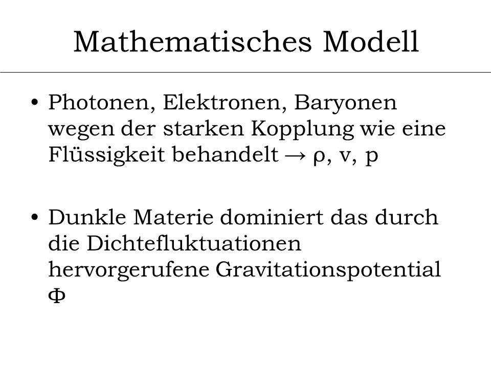 Mathematisches Modell