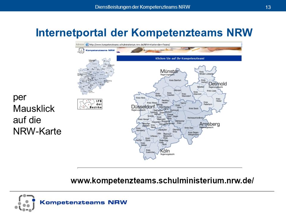 Internetportal der Kompetenzteams NRW