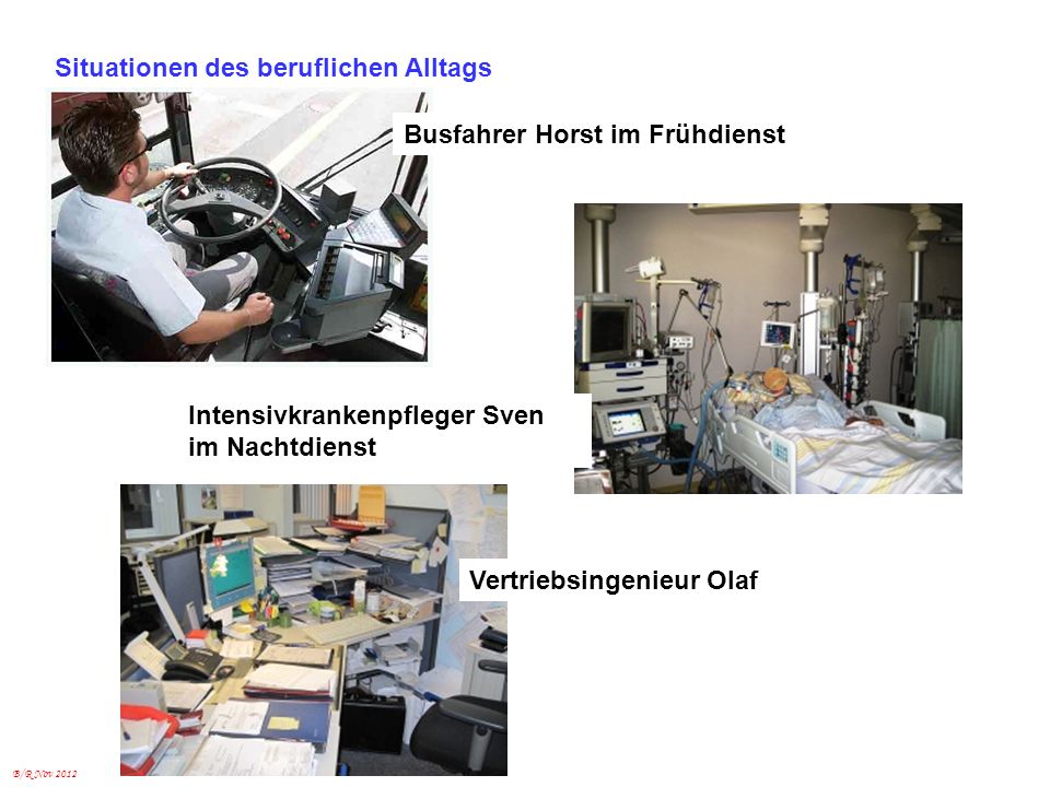 Situationen des beruflichen Alltags