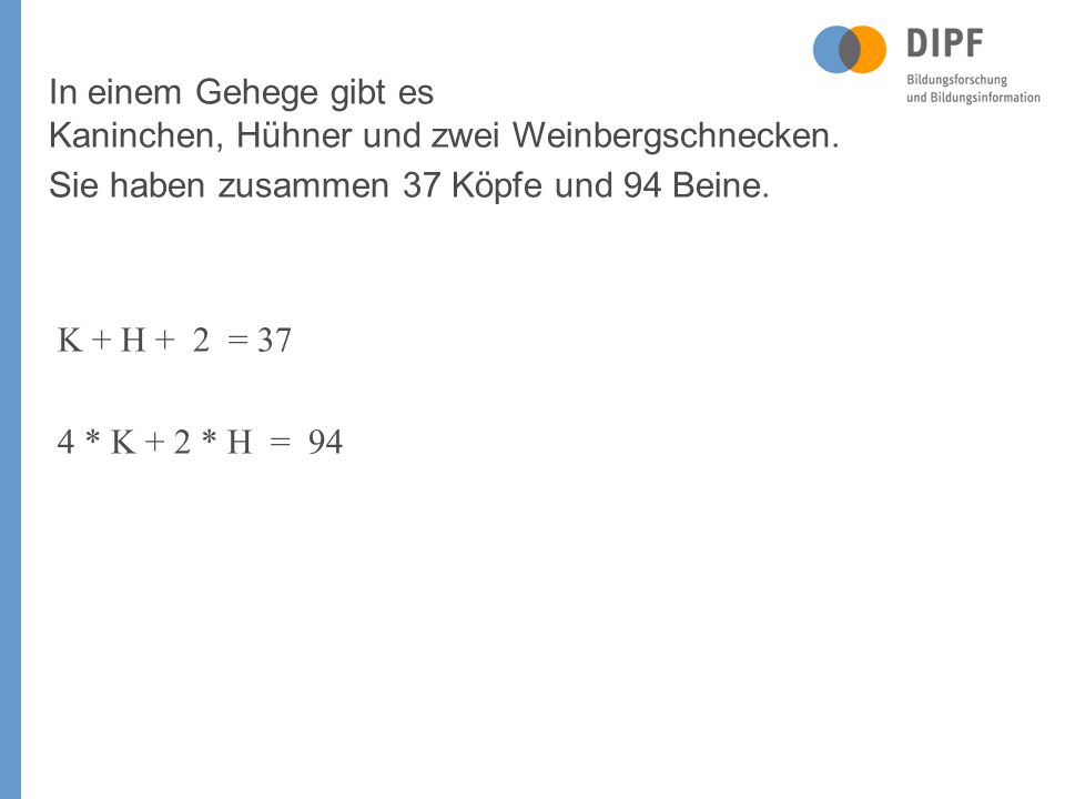 In einem Gehege gibt es Kaninchen, Hühner und zwei Weinbergschnecken.