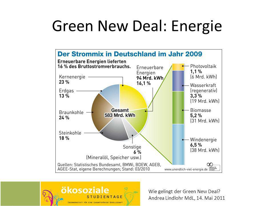 Green New Deal: Energie