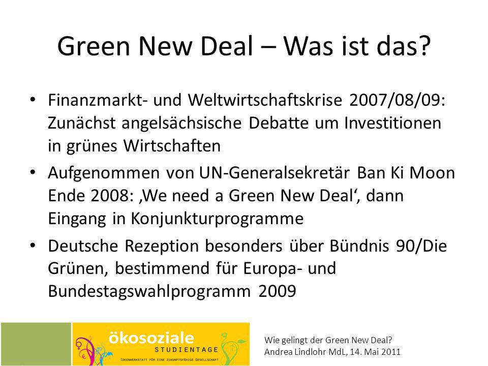 Green New Deal – Was ist das
