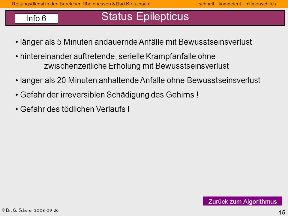 Status Epilepticus Info 6