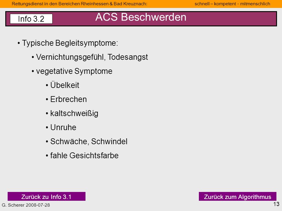 ACS Beschwerden Info 3.2 Typische Begleitsymptome: