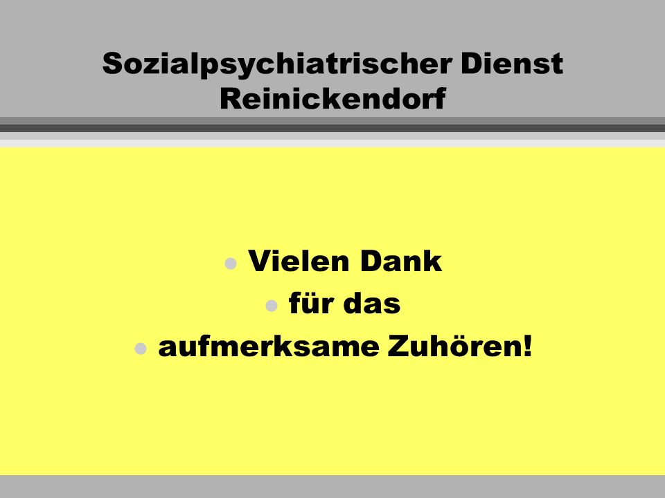 Sozialpsychiatrischer Dienst Reinickendorf