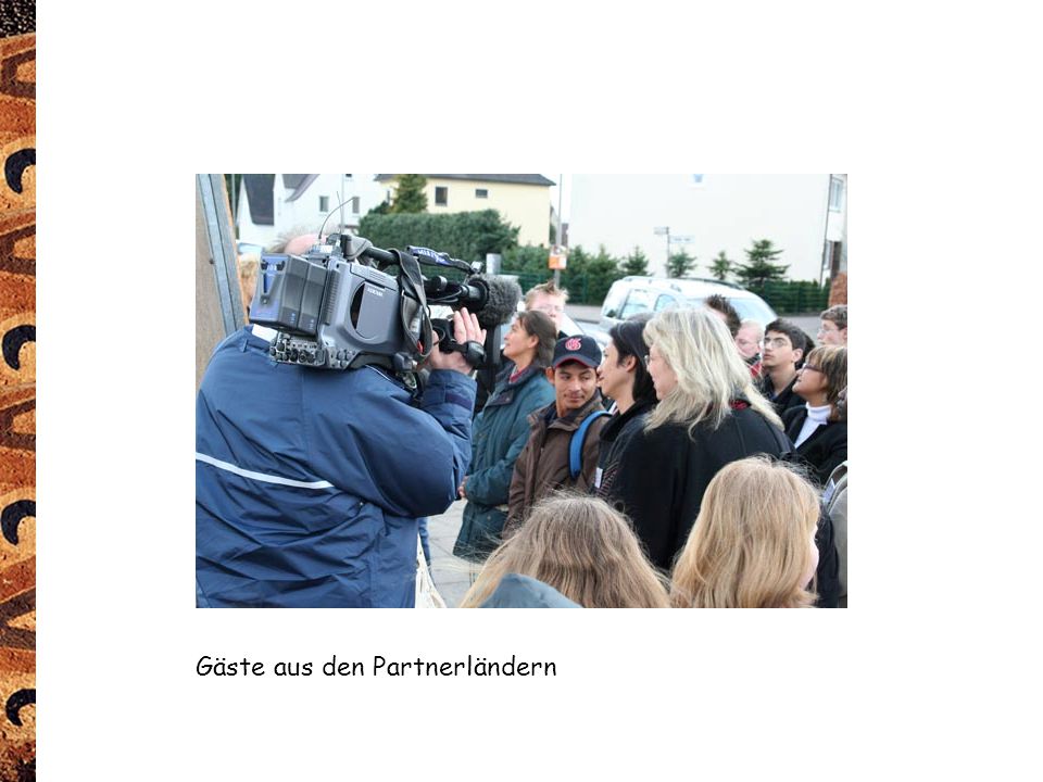 Gäste aus den Partnerländern
