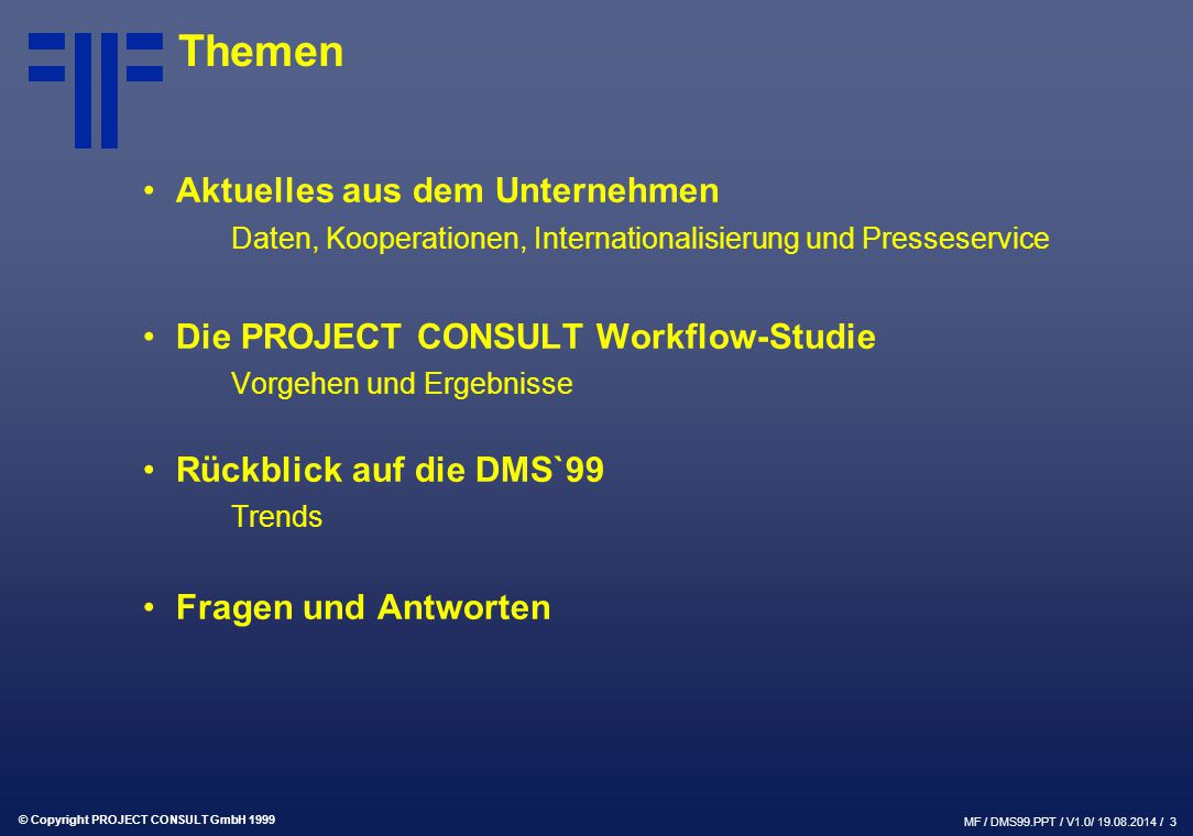 Themen Aktuelles aus dem Unternehmen Daten, Kooperationen, Internationalisierung und Presseservice.