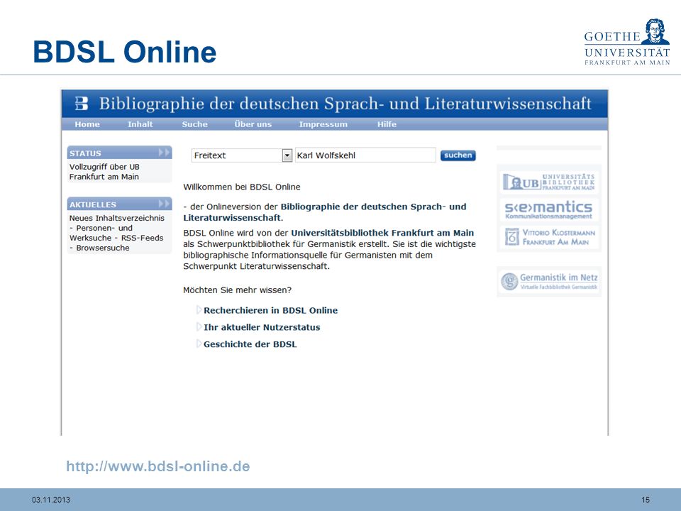 BDSL Online
