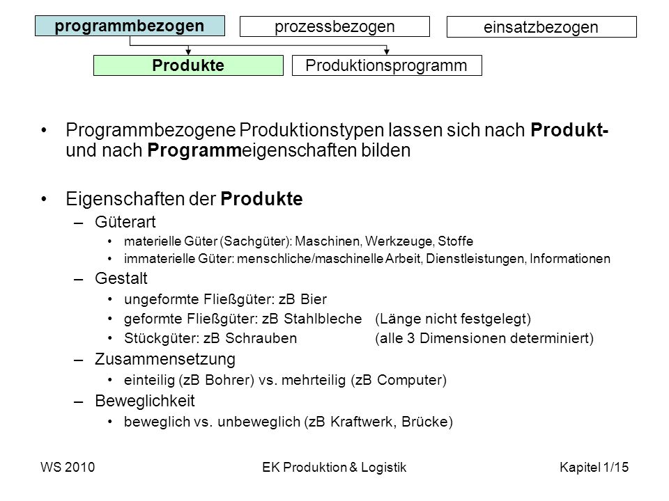EK Produktion & Logistik
