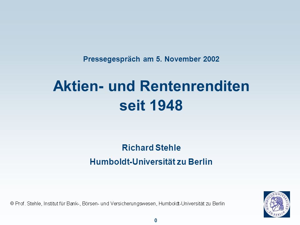 Entwicklung des DAX und des REXP seit 1948 nominal, normale Darstellung, = 100