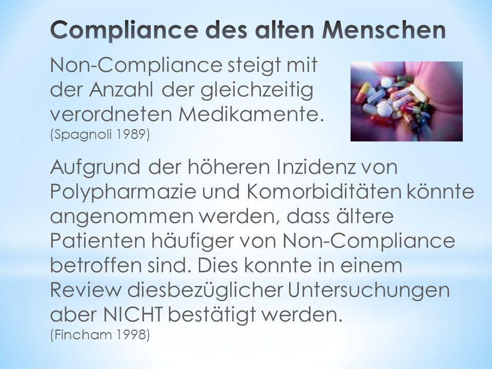 Compliance des alten Menschen