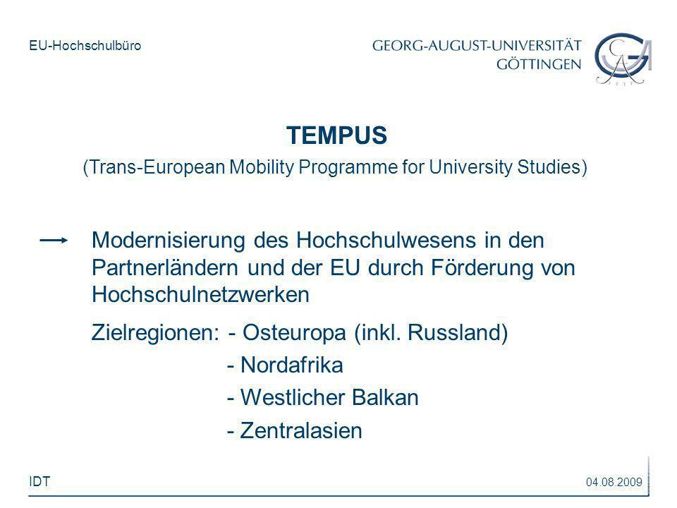 TEMPUS (Trans-European Mobility Programme for University Studies)