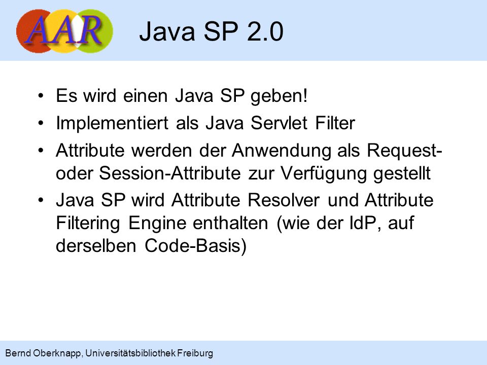 Java SP 2.0 Es wird einen Java SP geben!