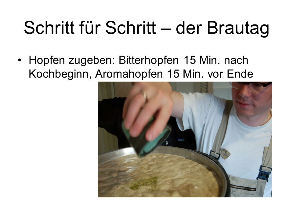 Schritt für Schritt – der Brautag