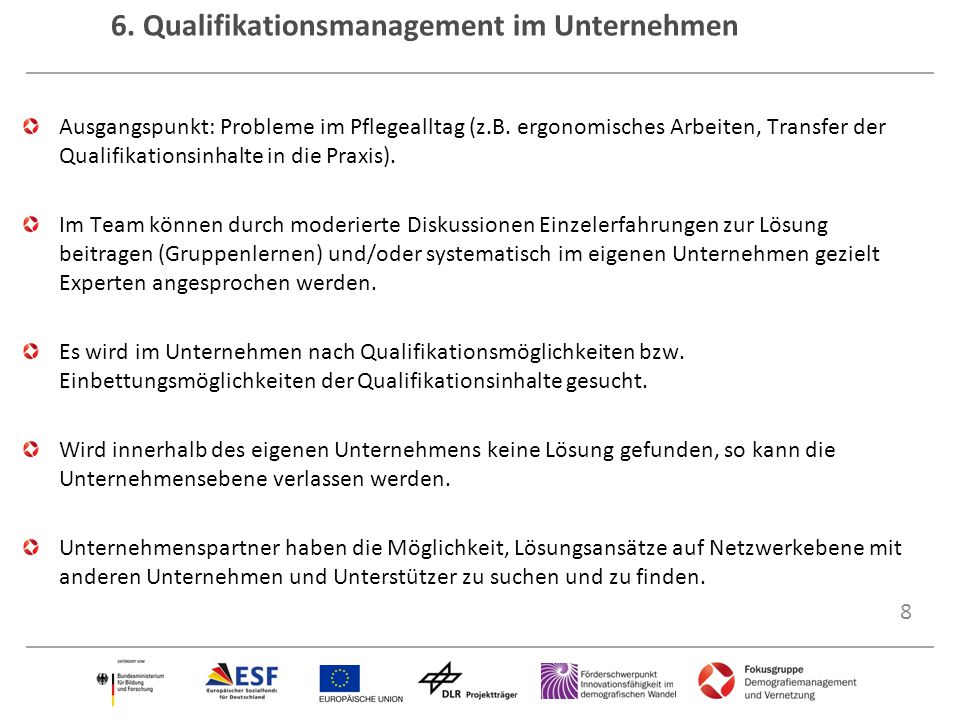 6. Netzwerklernen und QM-Zyklus