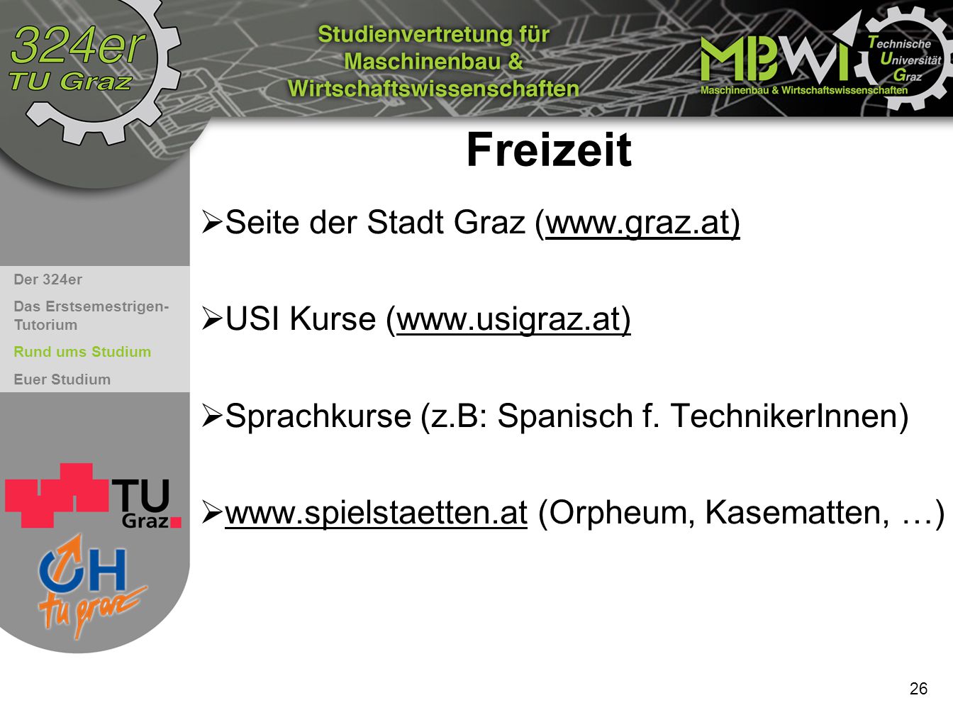 Freizeit Seite der Stadt Graz (  USI Kurse (