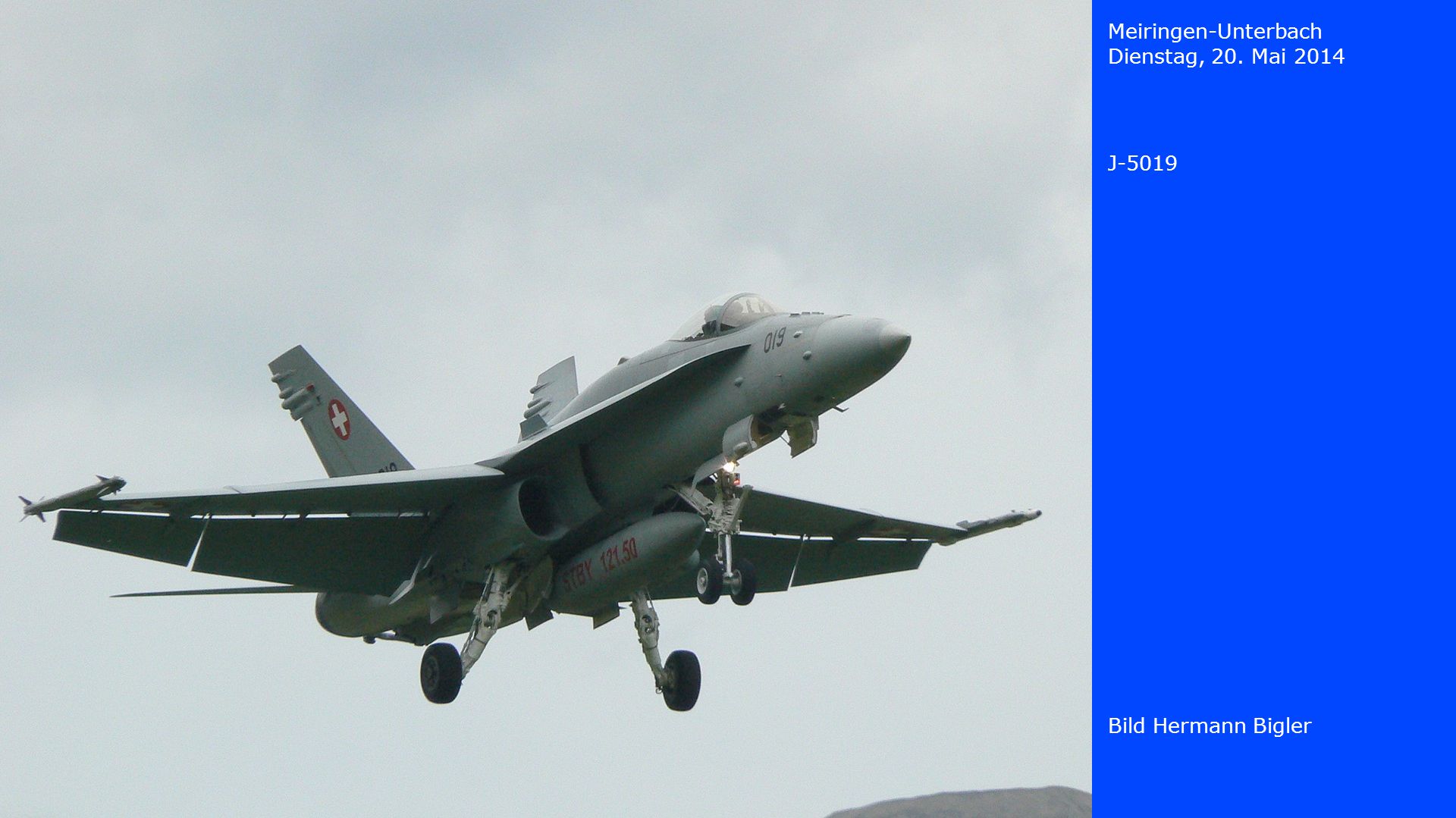 Meiringen-Unterbach Dienstag, 20. Mai 2014 J-5019 Bild Hermann Bigler