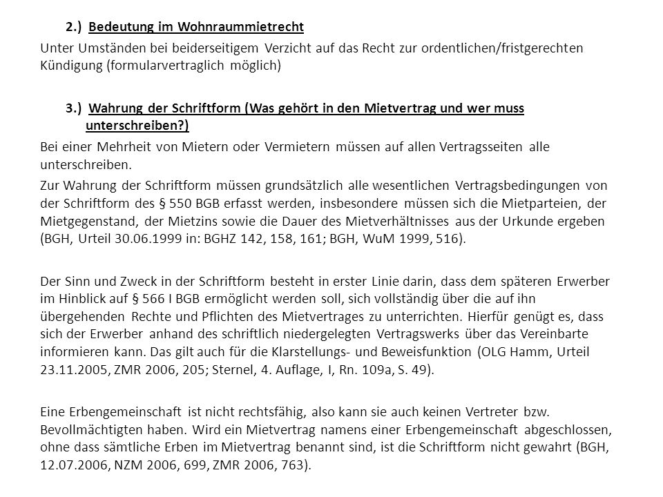Fachvortrag Mietrecht Ppt Video Online Herunterladen