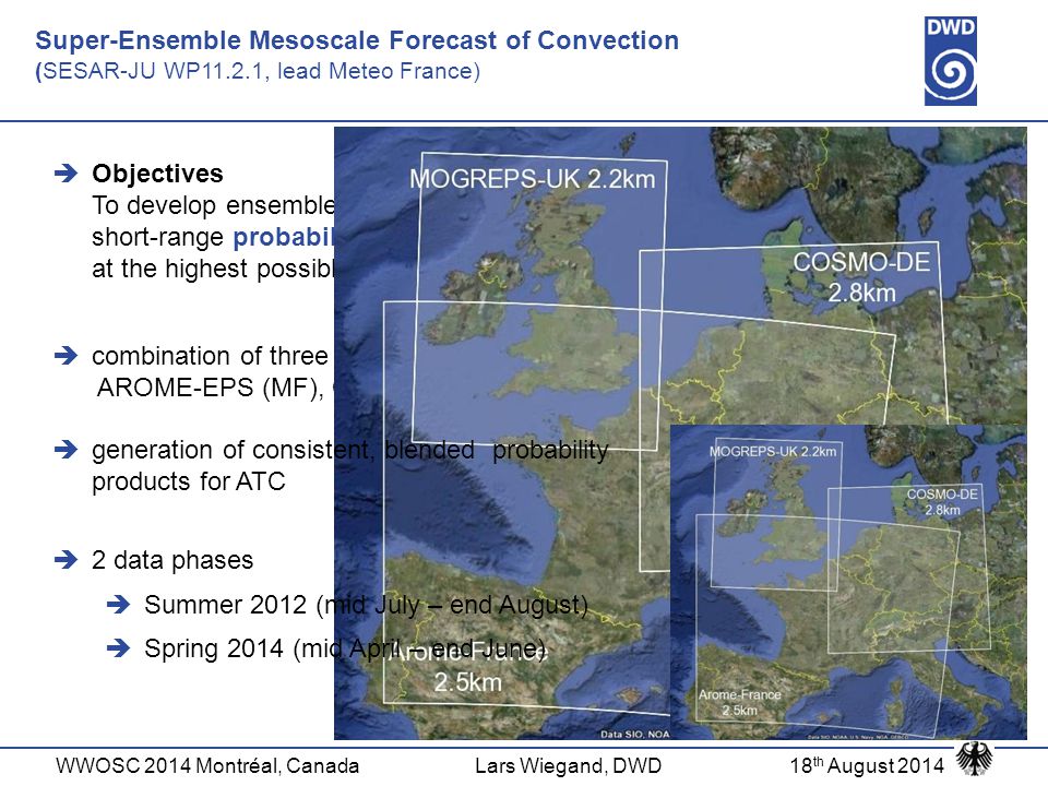 generation of consistent, blended probability products for ATC