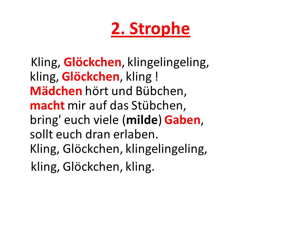 2. Strophe