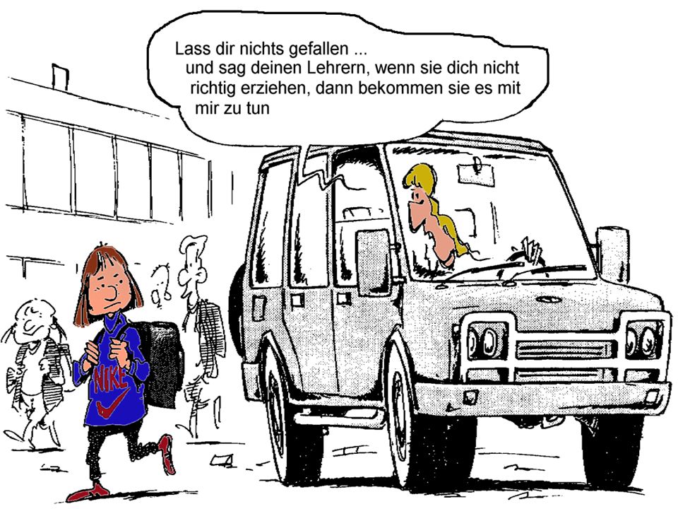 … das jedoch nicht! „Erziehungspartnerschaft !!