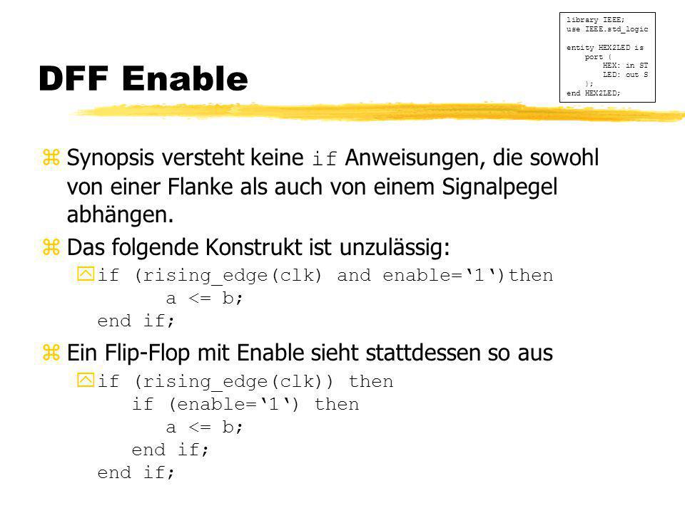 library IEEE; use IEEE.std_logic. entity HEX2LED is. port ( HEX: in ST. LED: out S. ); end HEX2LED;