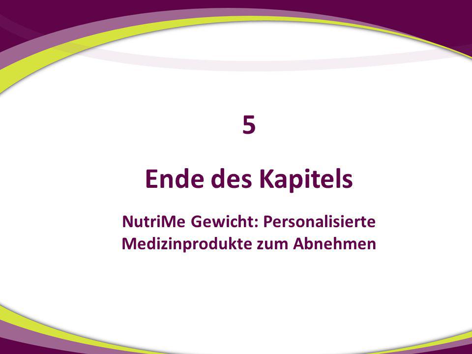 NutriMe Gewicht: Personalisierte Medizinprodukte zum Abnehmen