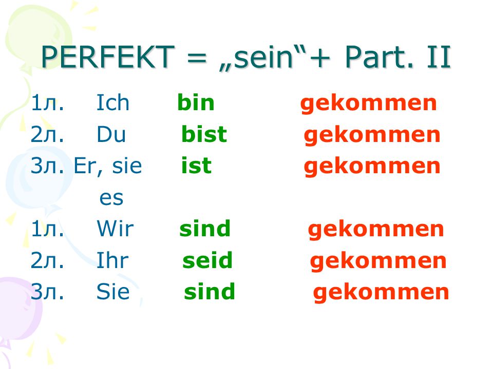 Sein в прошедшем времени. Вспомогательные глаголы haben и sein в perfekt. Глаголы с sein perfekt. Sein perfekt в немецком. Haben sein в немецком языке perfekt.