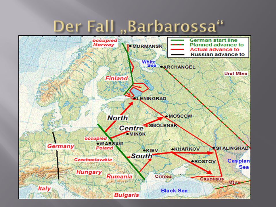 Der Fall „Barbarossa