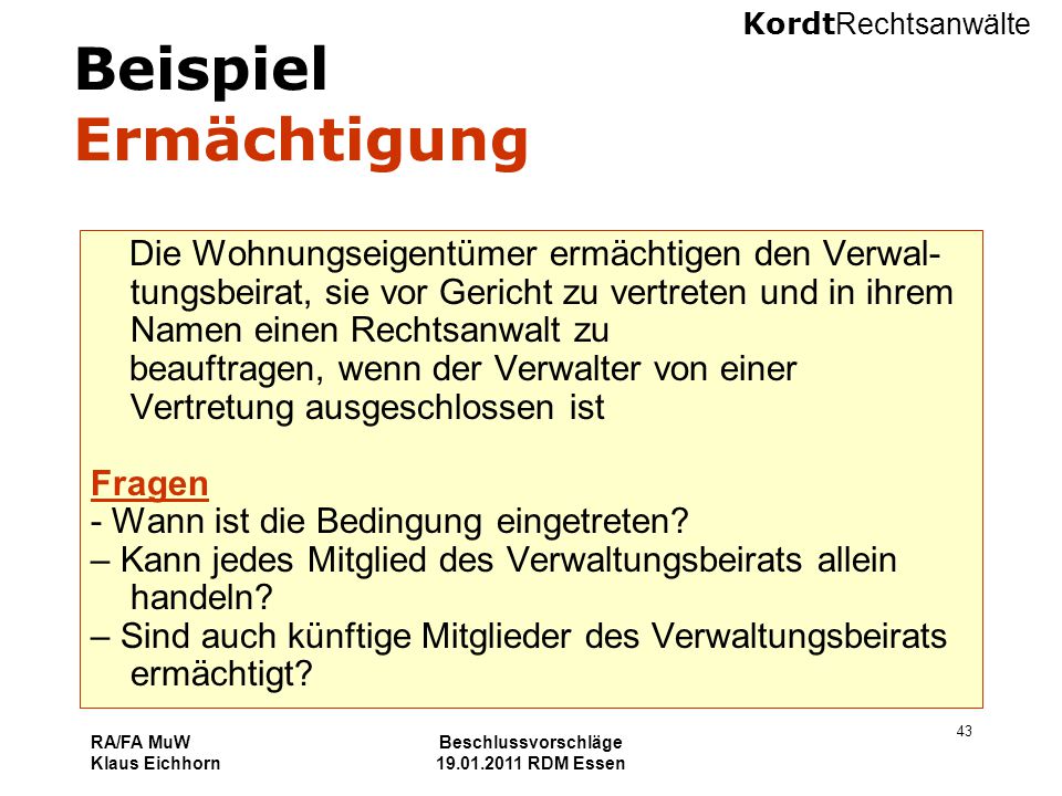 Rechtsanwalt Fachanwalt für Miet und Wohnungseigentumsrecht ppt