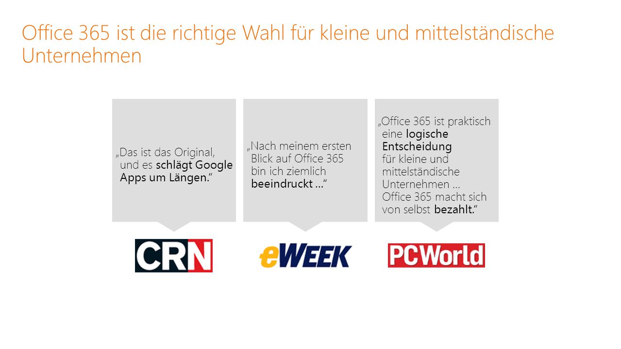 Office 365 für mittelständische Unternehmen ppt herunterladen