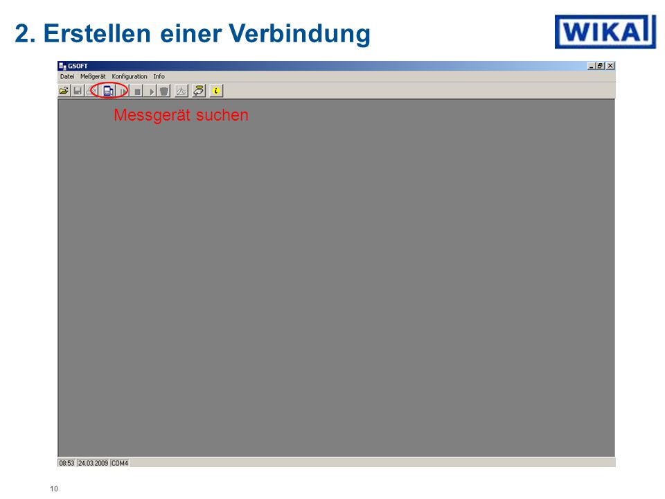 2. Erstellen einer Verbindung