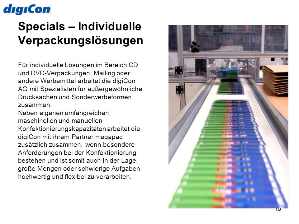 Specials – Individuelle Verpackungslösungen