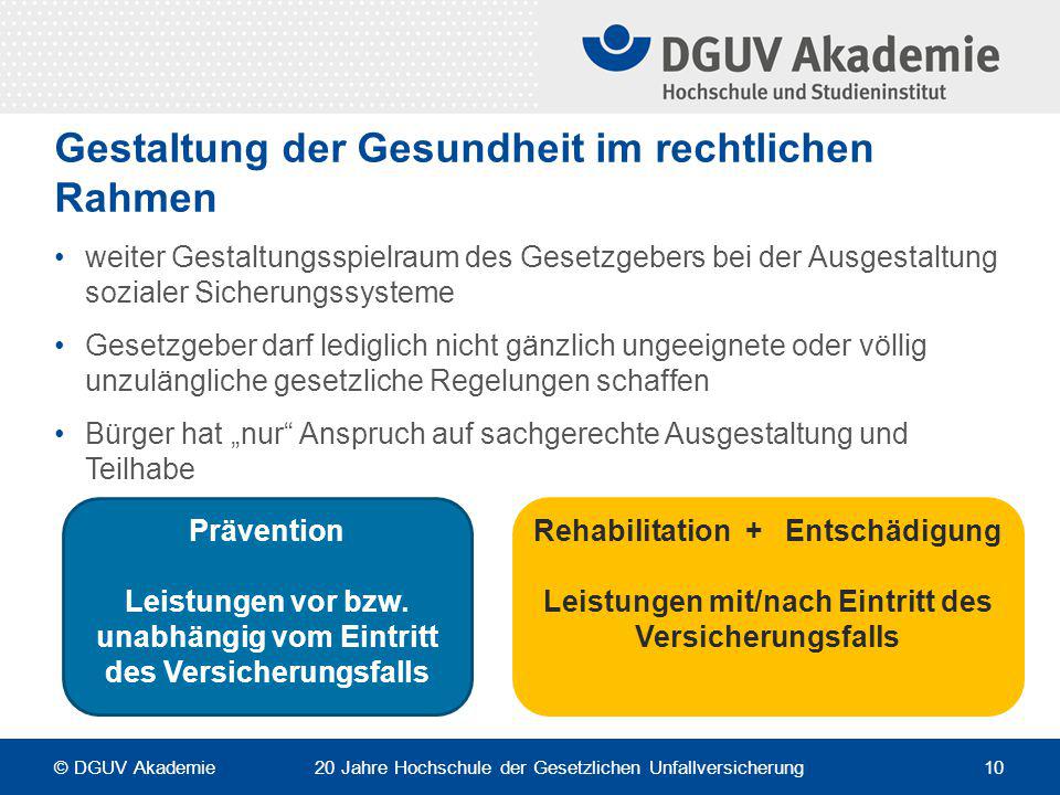 Gestaltung der Gesundheit im rechtlichen Rahmen