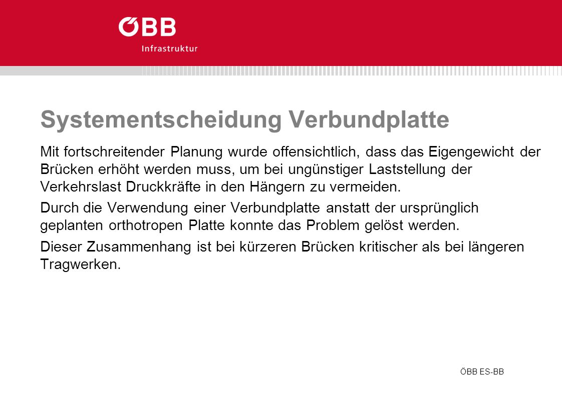 Systementscheidung Verbundplatte