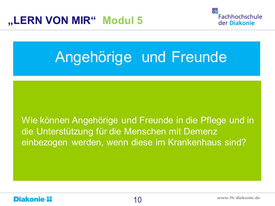 Angehörige und Freunde