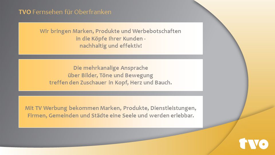 TVO Fernsehen für Oberfranken