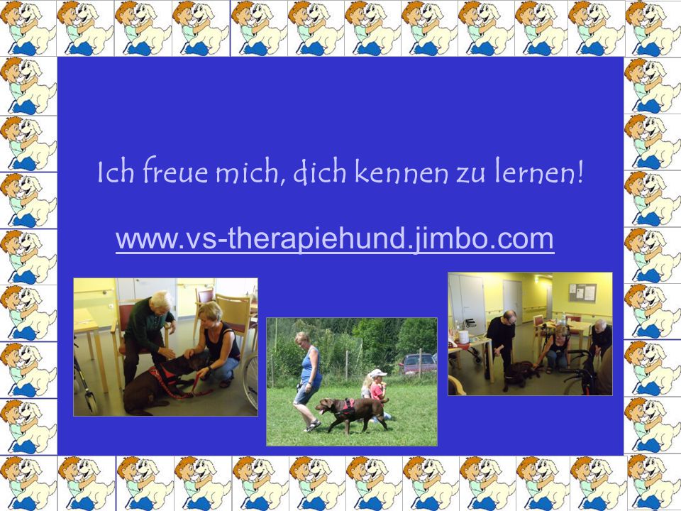Therapiehündin Lilli. ppt herunterladen