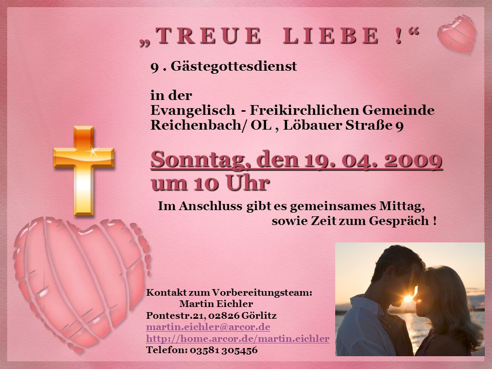„ T R E U E L I E B E !