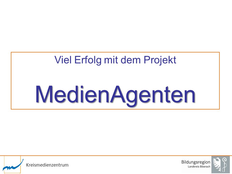 Viel Erfolg mit dem Projekt
