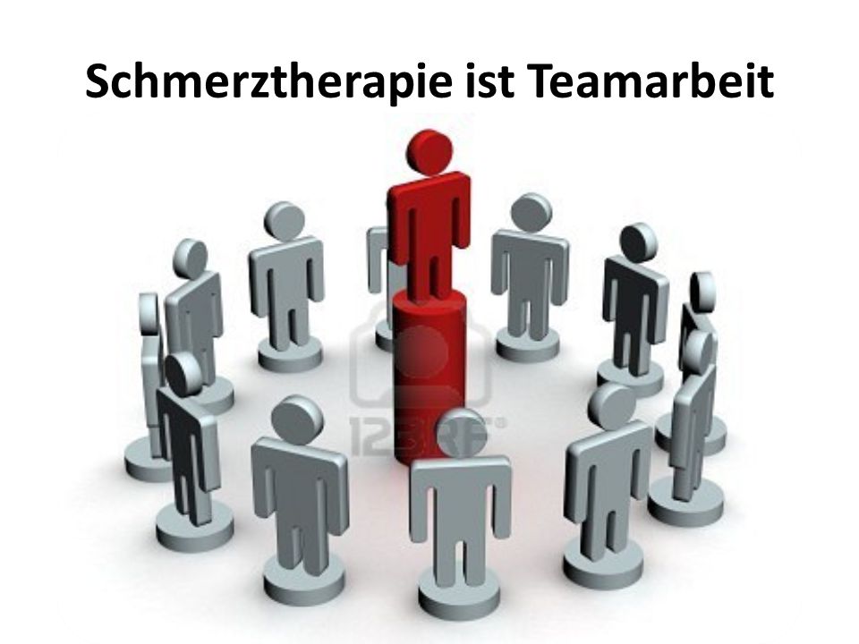 Schmerztherapie ist Teamarbeit