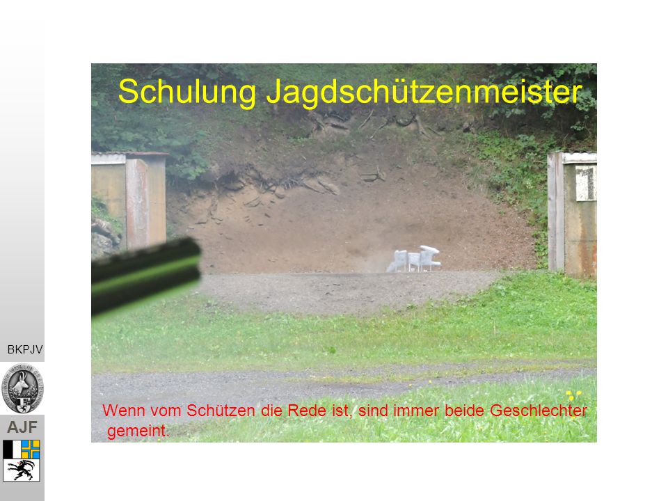 Schulung Jagdschützenmeister