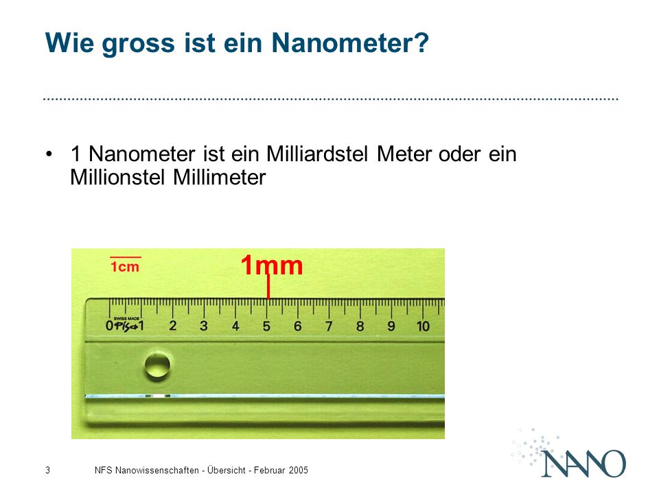 Nanowissenschaften ÜBERSICHT - ppt video online herunterladen
