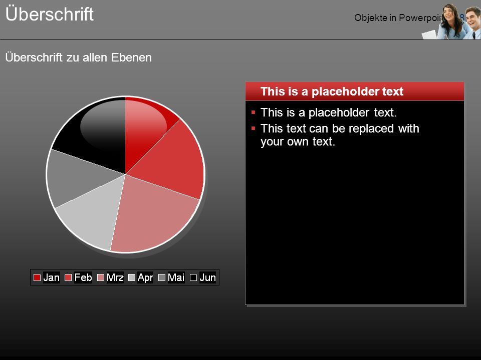 Überschrift Überschrift zu allen Ebenen This is a placeholder text