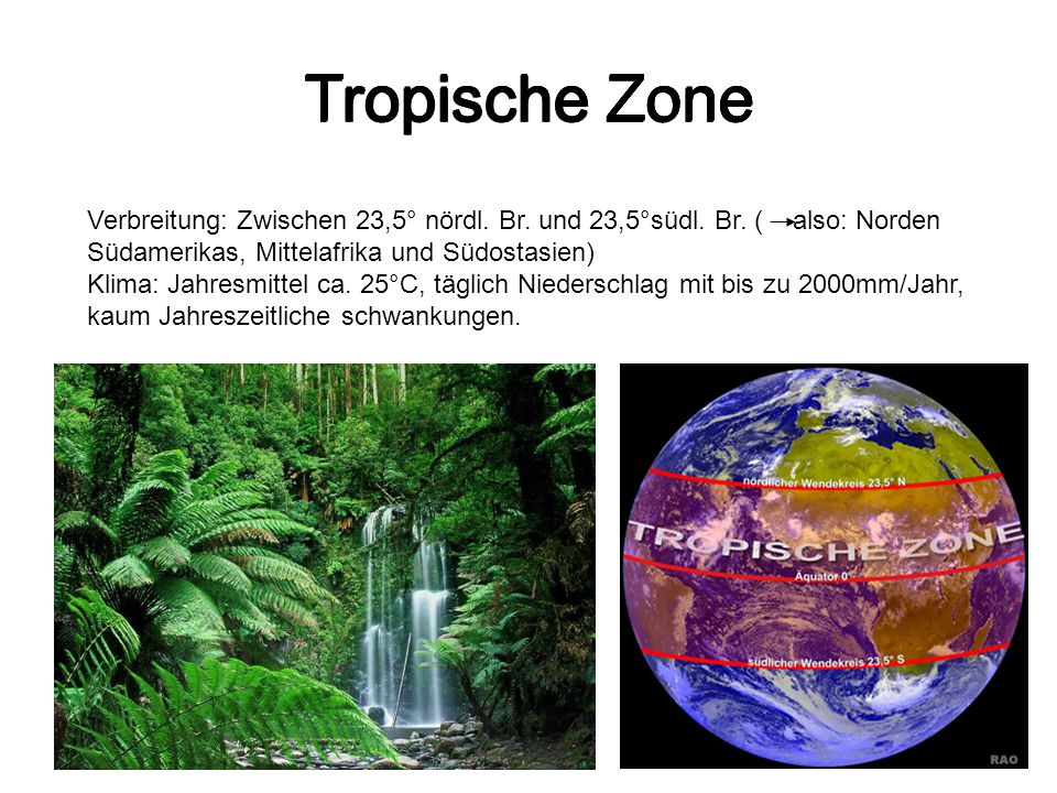 Tropische Zone Tropische Zone Tropische Zone Tropische Zone