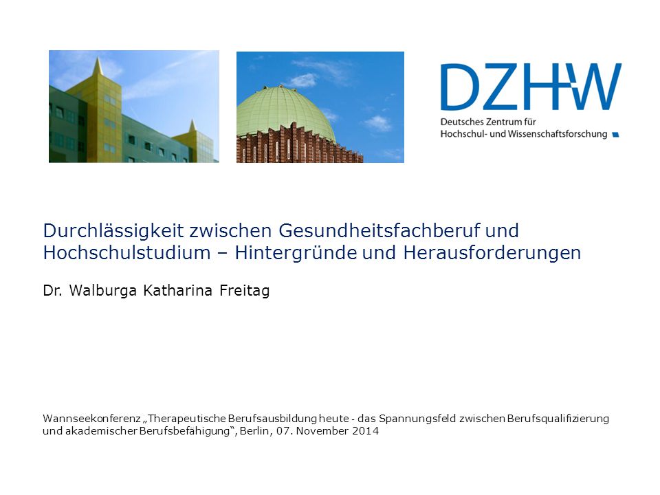 Durchlässigkeit zwischen Gesundheitsfachberuf und Hochschulstudium – Hintergründe und Herausforderungen