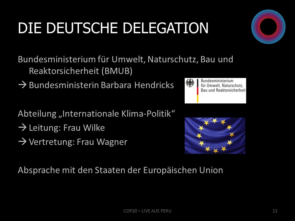Die deutsche Delegation